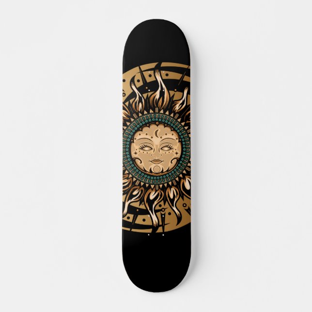 Sol Goddess Mini Skateboard Bräda 18,5 Cm (Framsida)