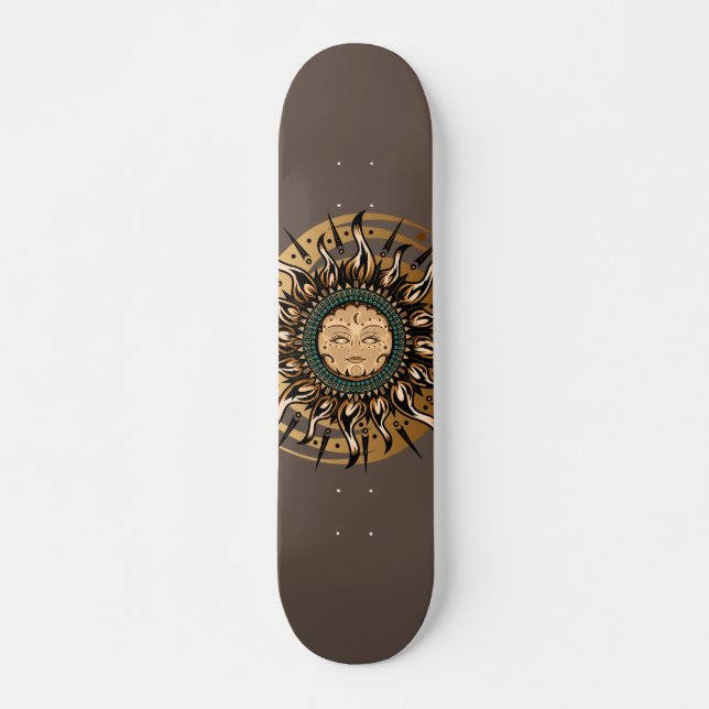 Sol Goddess Mini Skateboard Bräda 18,5 Cm (Framsida)