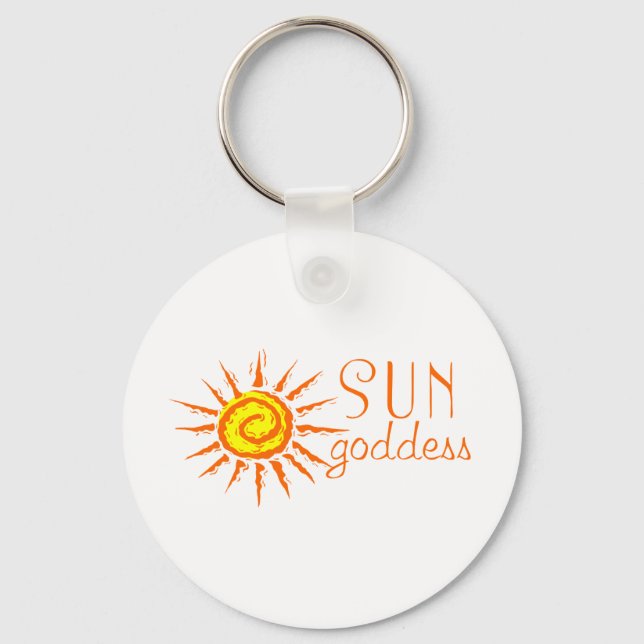 Sol Goddess Nyckelring (Framsida)