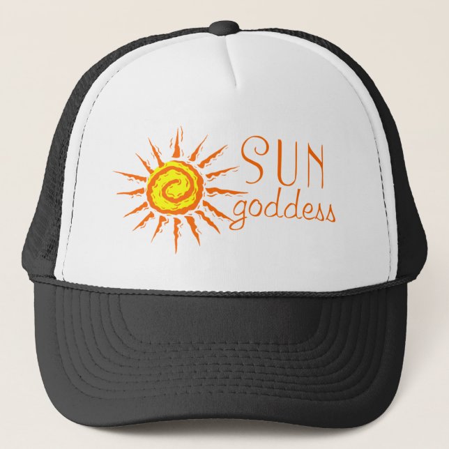 Sol Goddess Truckerkeps (Framsida)