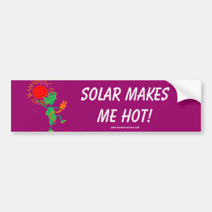 Sol- gör mig hoade! bildekal