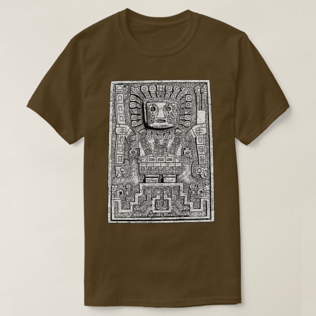 Sol grind gud gud Viracocha Pre Columbian T Shirt (Design framsida)