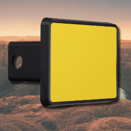 Sol Gult Solid Färg | Klassisk Elegant Dragkroksskydd