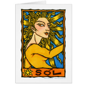 Sól Hälsningskort