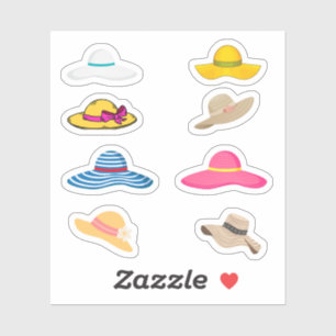 Sol Hat Stickers Klistermärken
