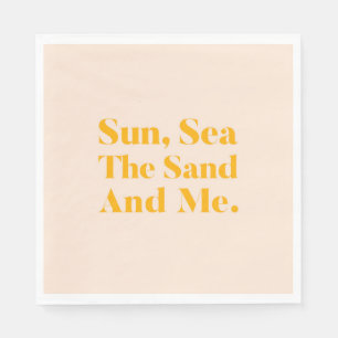 Sol, havet, Sand & Me Pappersservett