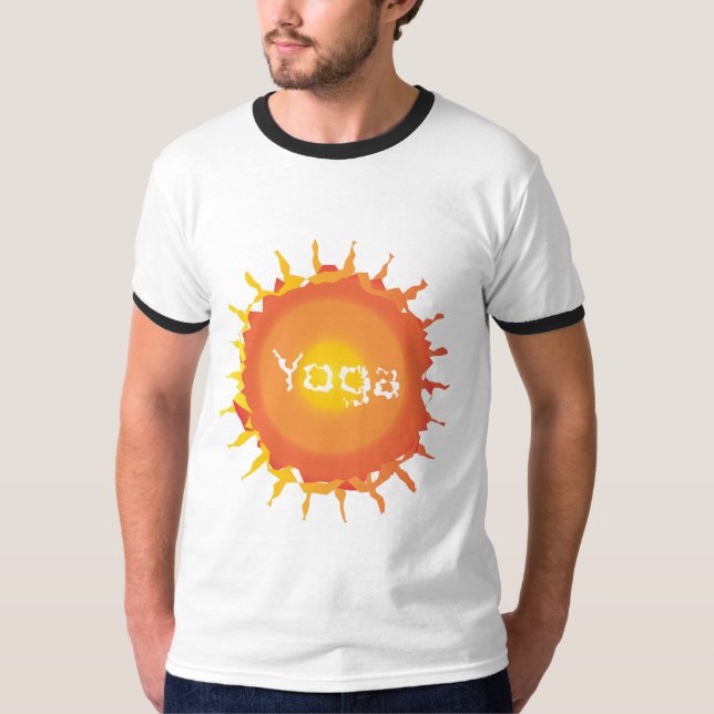 Sol Hett Yoga T Shirt (Framsida)