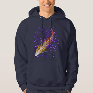 Sol- Hoodie för systemdesign med stjärnor