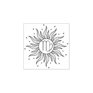 Sol Horoskop Jungfru Stämpel