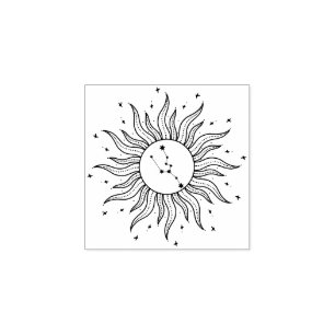 Sol Horoskop Oxen   Zodiakens Stjärntecken Astrolo Stämpel