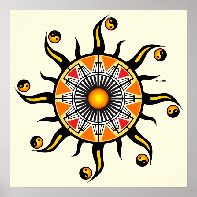 SOL i A BASKET Poster (Framsidan)