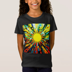 Sol i Abstrakt 910 T Shirt
