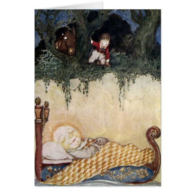 Sol i Bed Hälsningskort (Framsidan)