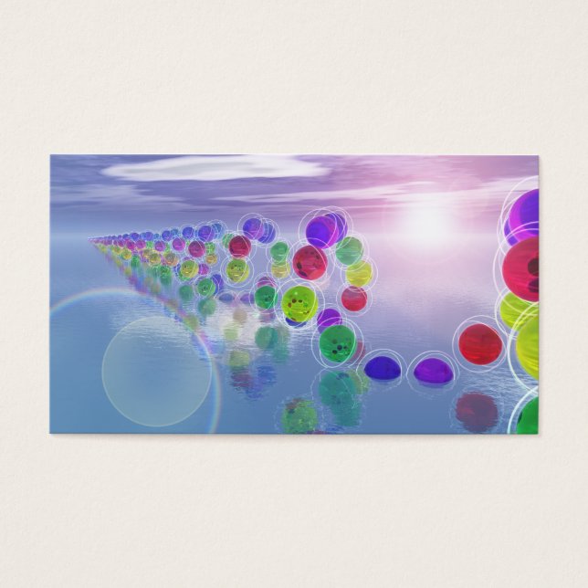 Sol i deras Kurser Bokmärken Visitkort (Framsidan)