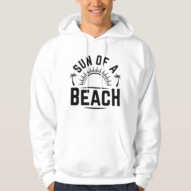 Sol i ett segment hoodie (Framsida)