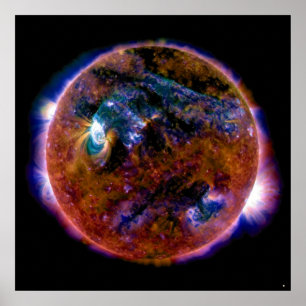 Sol i magnetspektrum poster