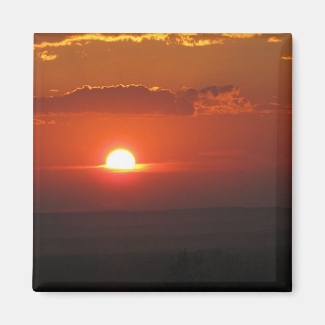 Sol i molnen magnet (Framsidan)