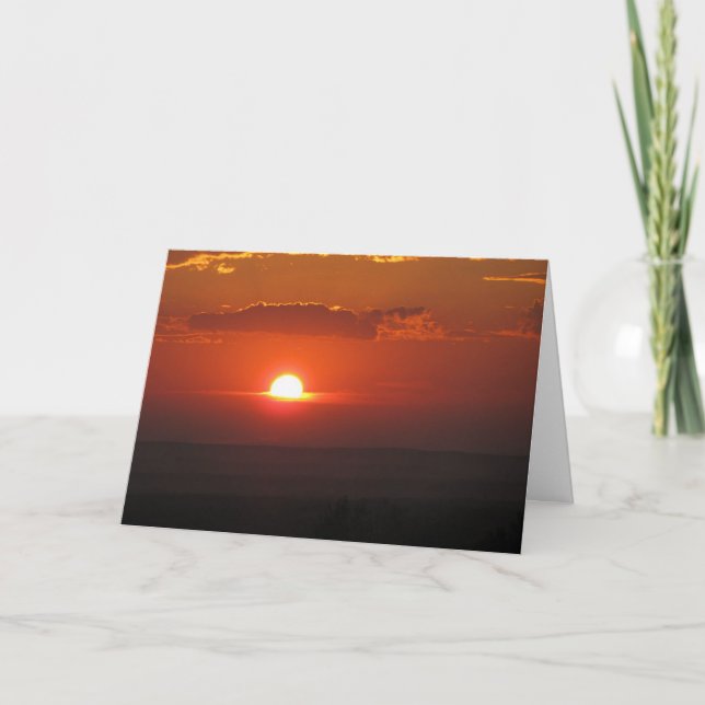 Sol i molnen (miss du) kort (Framsida)