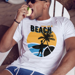 sol i stranden | vintage lustig surfare t shirt