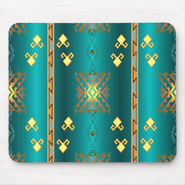 Sol i vinterfiltmönster Mousepad Musmatta (Framsidan)