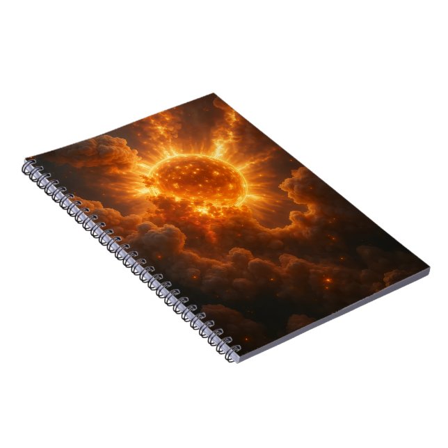 Sol Incandescente Anteckningsbok (Högra Sidan)