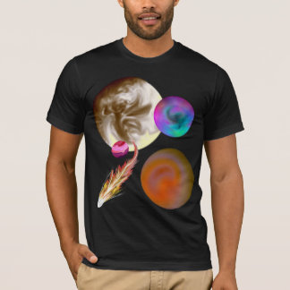Sol- inpassad kortärmad för systemdesign tee shirt