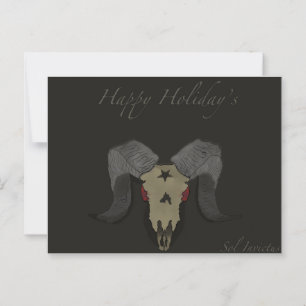 Sol Invictus Helgdag Card Vykort
