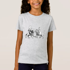 Sol Jousting med Måne T-shirt