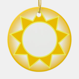Sol Julgransprydnad Keramik