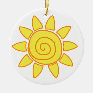 Sol Julgransprydnad Keramik