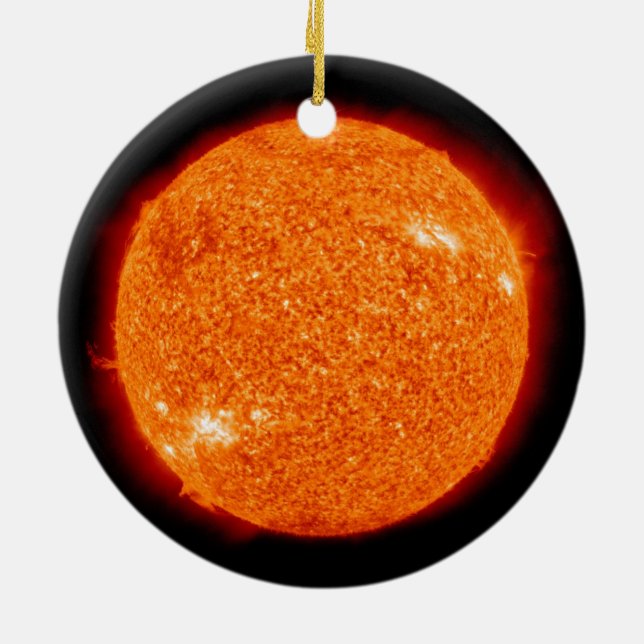 Sol Julgransprydnad Keramik (Baksidan)