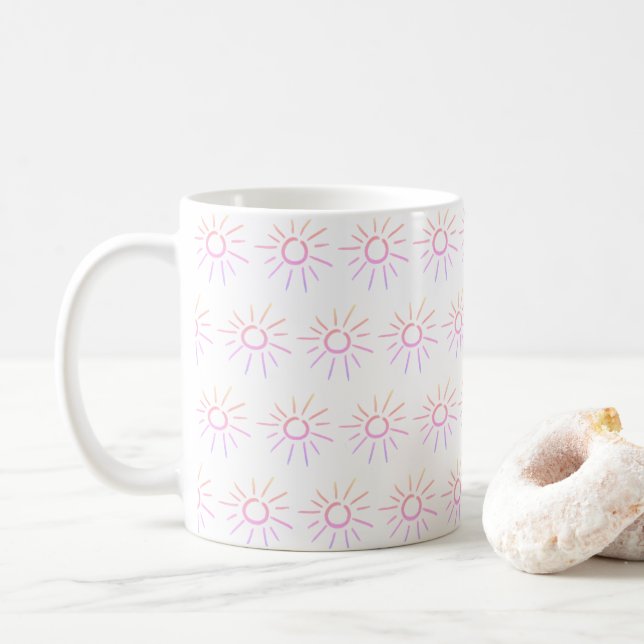 Sol-kaffe Mugg (Med munk)