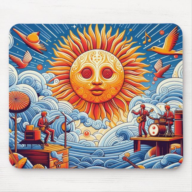 Sol-Kisse Oceanen Sylt: Vibrant Music Festival Art Musmatta (Framsidan)