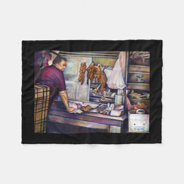 Sol-Kisse Singapore Fleecefilt (Framsidan (Horisontell))