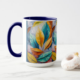 Sol-Kissed Cosmos Modigliani Löv Design Mugg