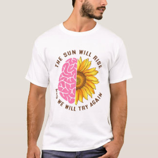 Sol kommer att belöna mentalvårdsfrågor R-I-S-E T Shirt