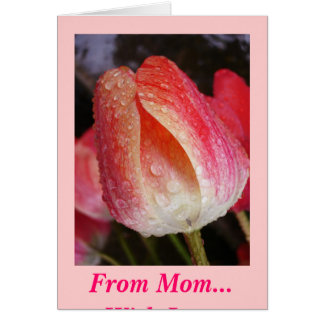 Sol kommer ut, från Mamma.. Med Kärlek Hälsningskort