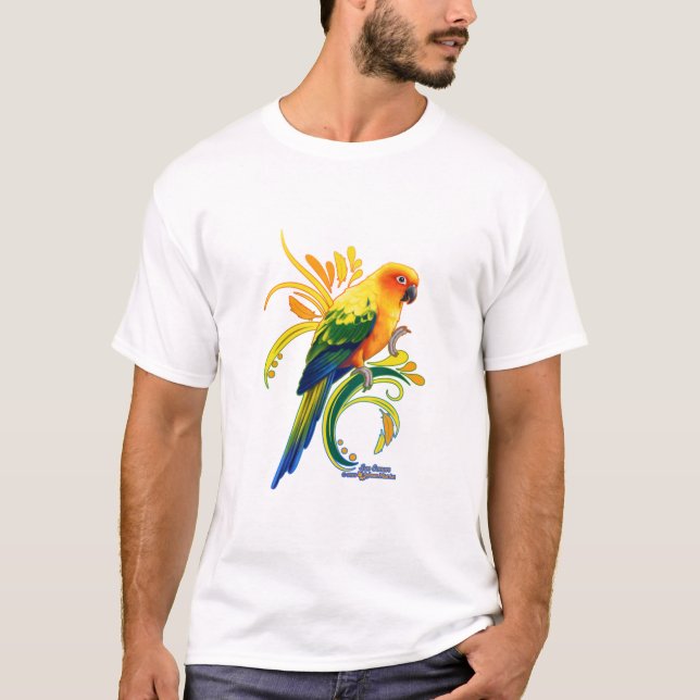 Sol-kontur T Shirt (Framsida)