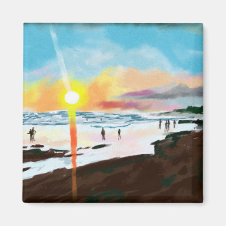 Sol-kyssta skor: God afton Harmony Magnet