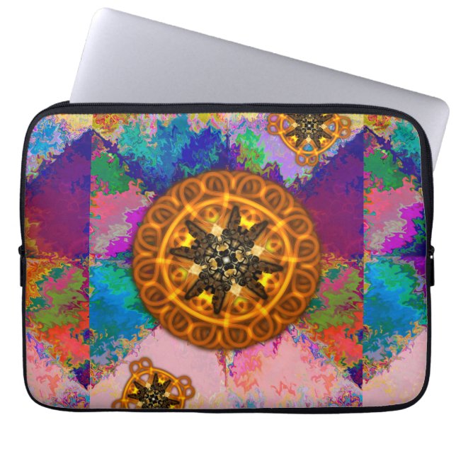 Sol ljus laptop fodral (Framsidan)