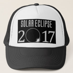 Sol- lock för förmörkelse 2017 truckerkeps