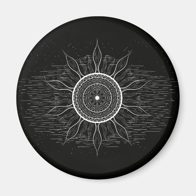 Sol Mandala 2 Magnet (Framsidan)
