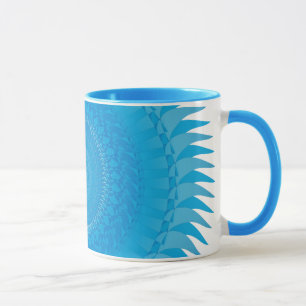 Sol Mandala Light blue Mugg