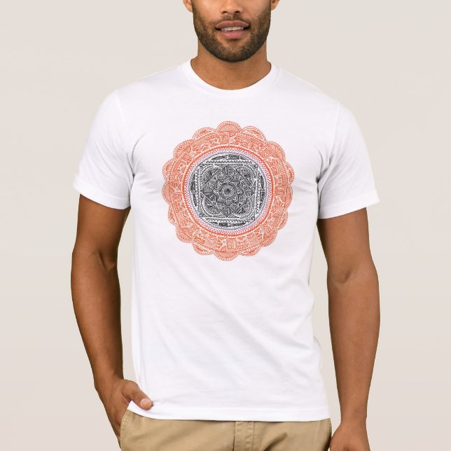 Sol- Mandala Tee Shirt (Framsida)