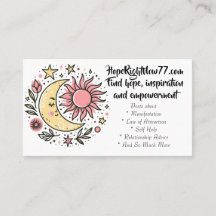 Sol Måne Blommigt Rosa Gult Webbplats för