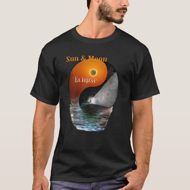 Sol & Måne-Eclipse-time T-shirt (Framsida)