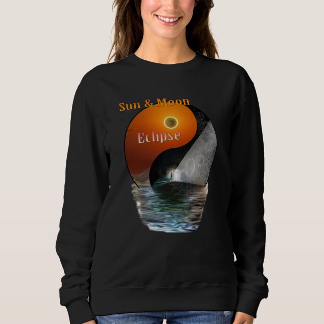Sol & Måne-Eclipse-time Tee Shirt (Framsida)