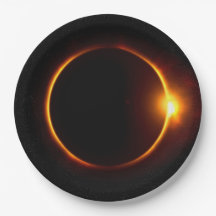 Sol & måne för sol- förmörkelse mörk