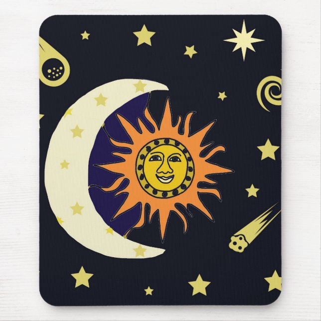 Sol Måne och Stars Musmatta (Framsidan)