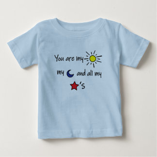 Sol-Måne och-Stars- T Shirt